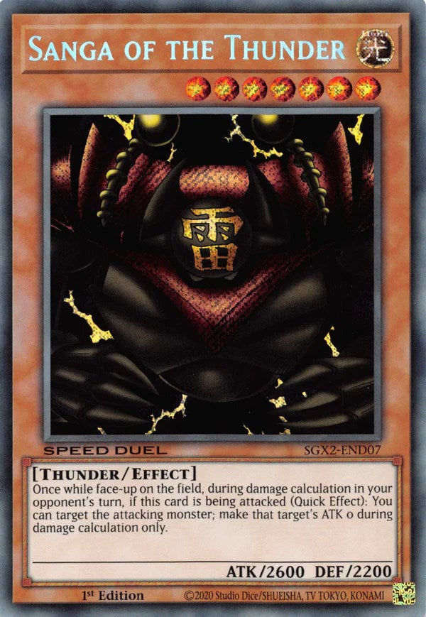 Sanga of the Thunder [SGX2-END07] Secret Rare | GnG Games