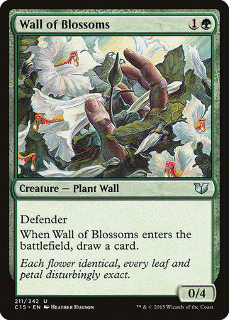 Wall of Blossoms [Commander 2015] | GnG Games