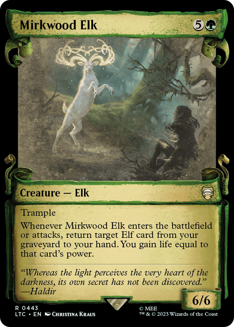 Mirkwood Elk [The Lord of the Rings: Tales of Middle-Earth Commander Showcase Scrolls] | GnG Games