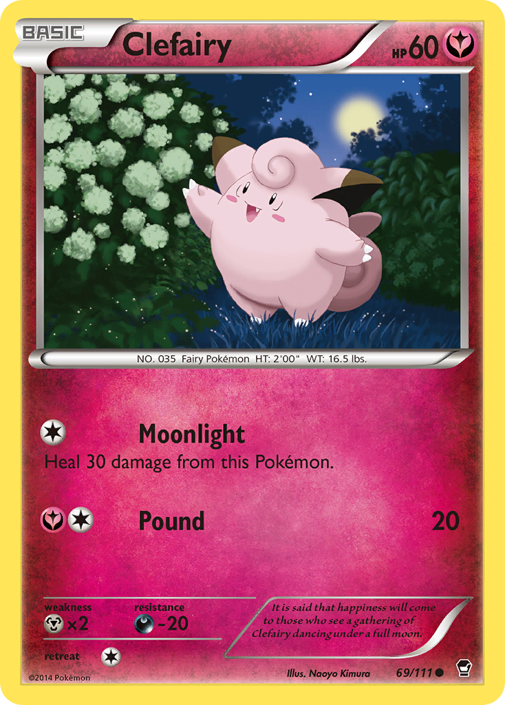 Clefairy (69/111) [XY: Furious Fists] | GnG Games