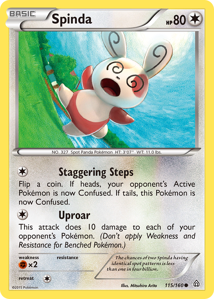 Spinda (115/160) [XY: Primal Clash] | GnG Games