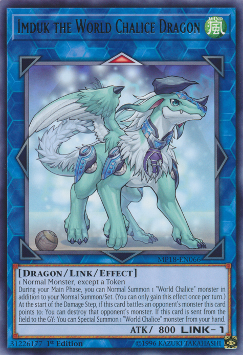 Imduk the World Chalice Dragon [MP18-EN066] Rare | GnG Games