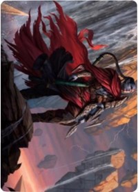 Anowon, the Ruin Thief Art Card [Zendikar Rising Art Series] | GnG Games