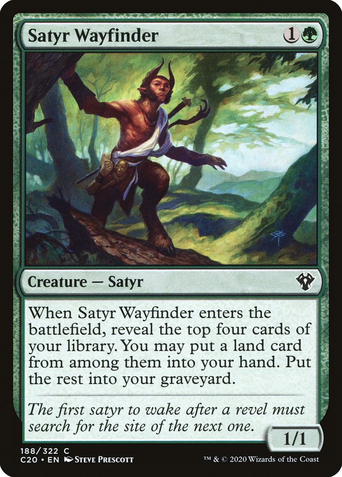 Satyr Wayfinder [Commander 2020] | GnG Games