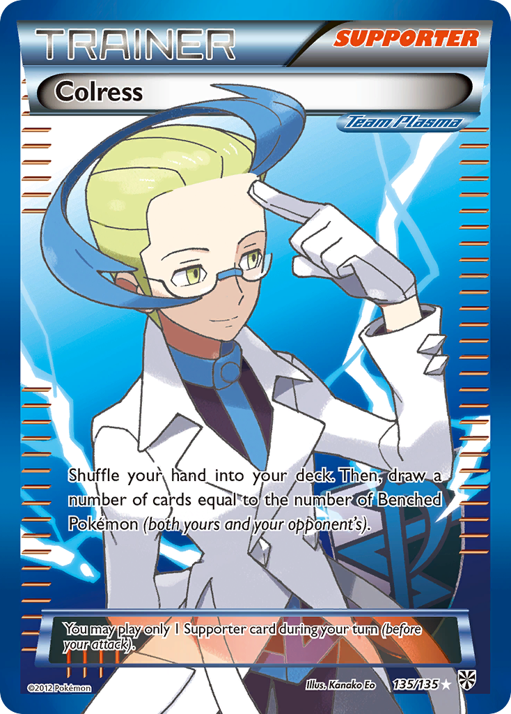 Colress (135/135) [Black & White: Plasma Storm] | GnG Games