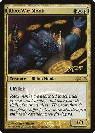 Rhox War Monk [Friday Night Magic 2011] | GnG Games