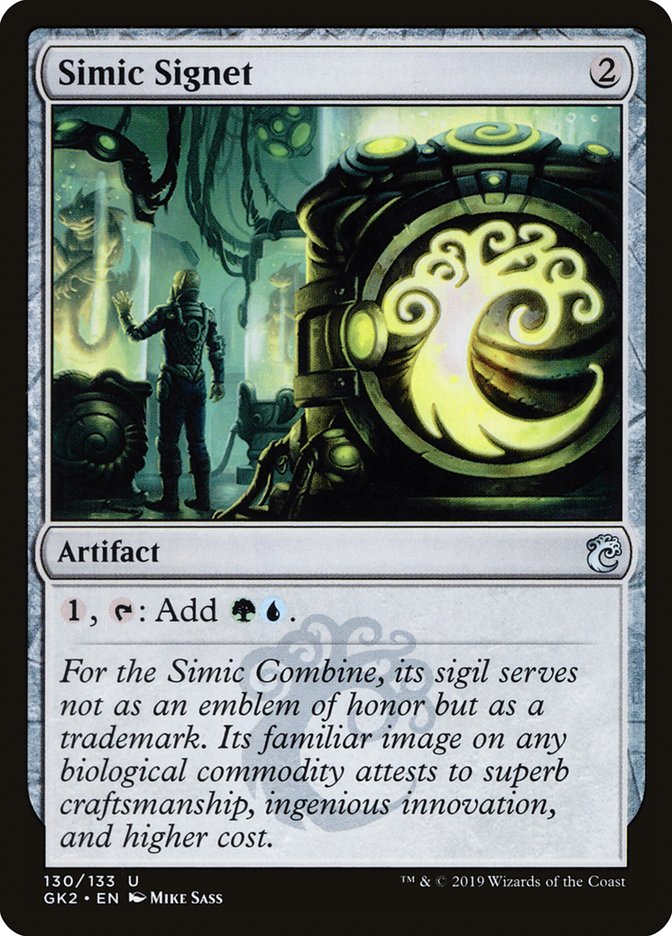 Simic Signet [Ravnica Allegiance Guild Kit] | GnG Games