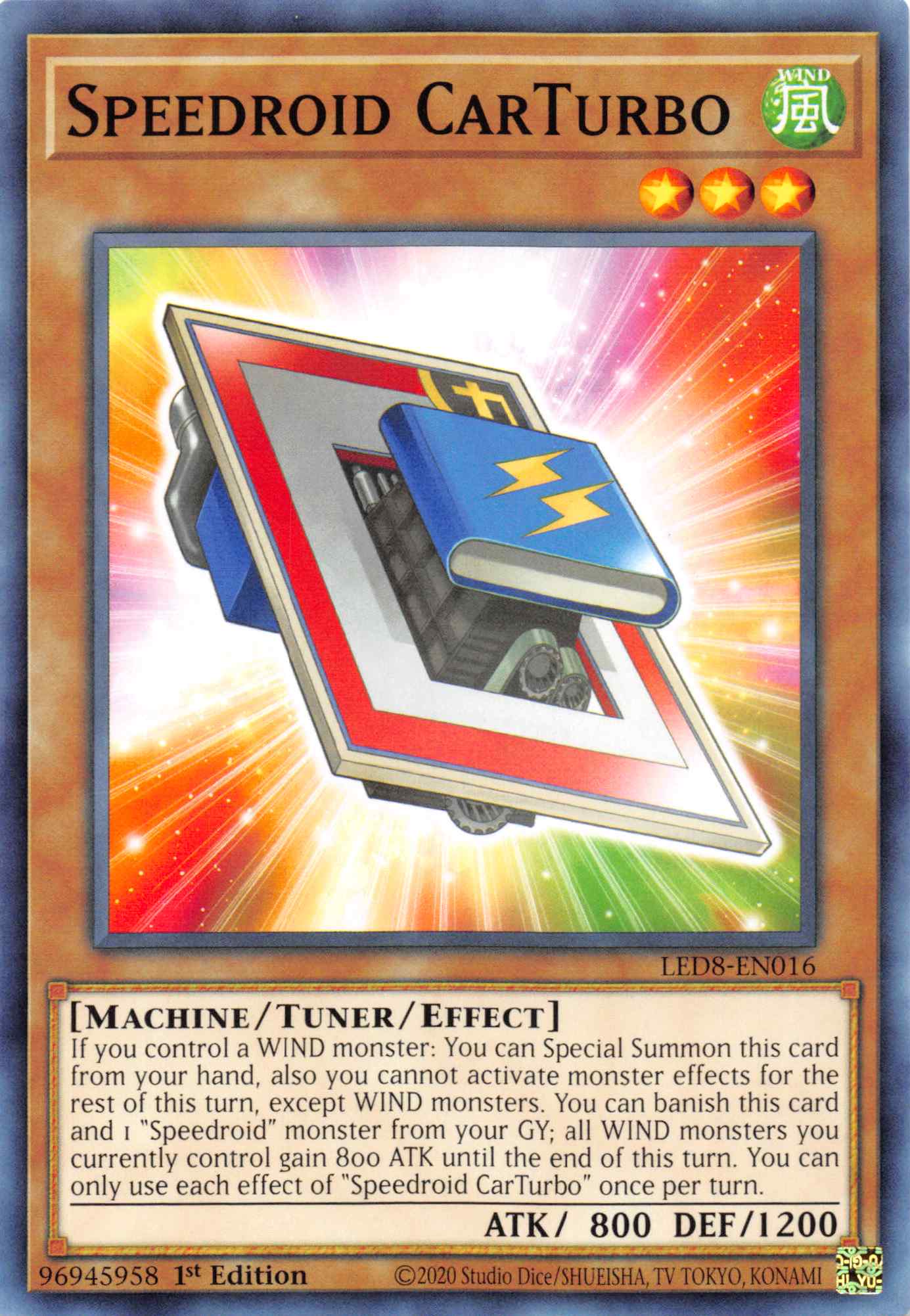 Speedroid CarTurbo [LED8-EN016] Common | GnG Games