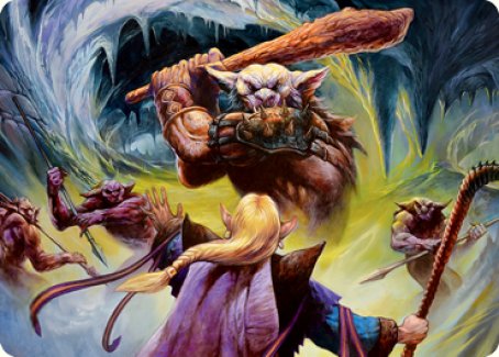 Den of the Bugbear (Dungeon Module) Art Card [Dungeons & Dragons: Adventures in the Forgotten Realms Art Series] | GnG Games