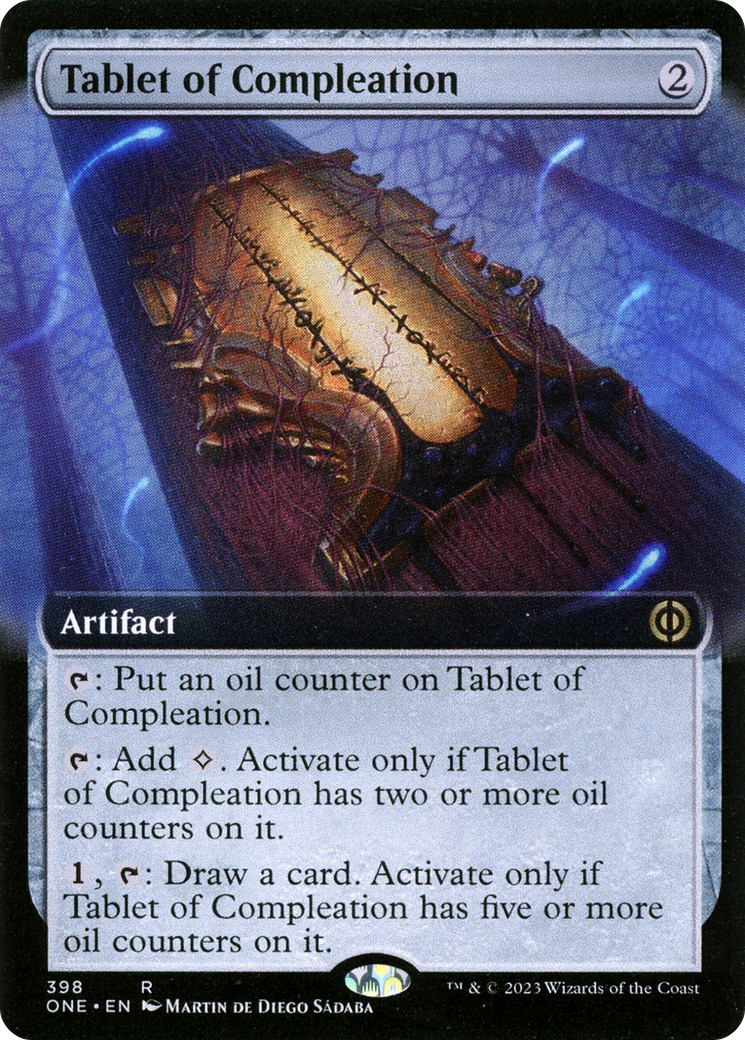 Tablet of Compleation (Extended Art) [Phyrexia: All Will Be One] | GnG Games