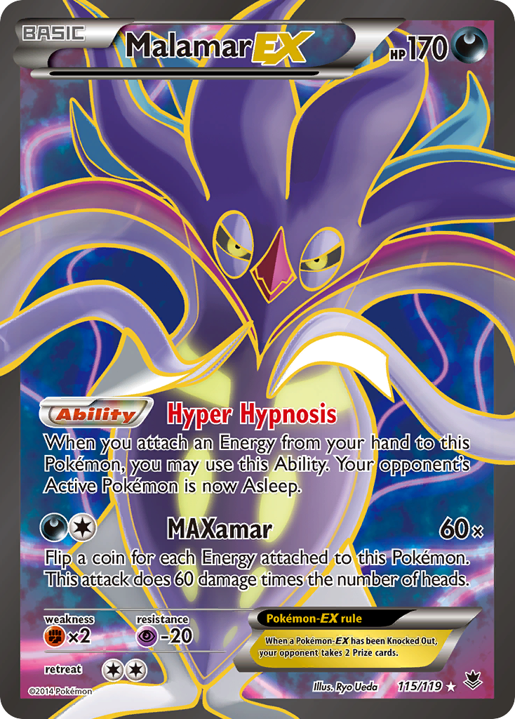 Malamar EX (115/119) [XY: Phantom Forces] | GnG Games