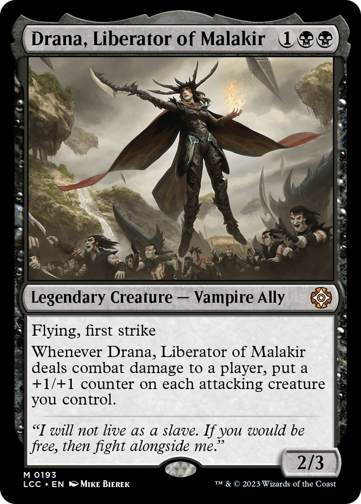 Drana, Liberator of Malakir [The Lost Caverns of Ixalan Commander] | GnG Games