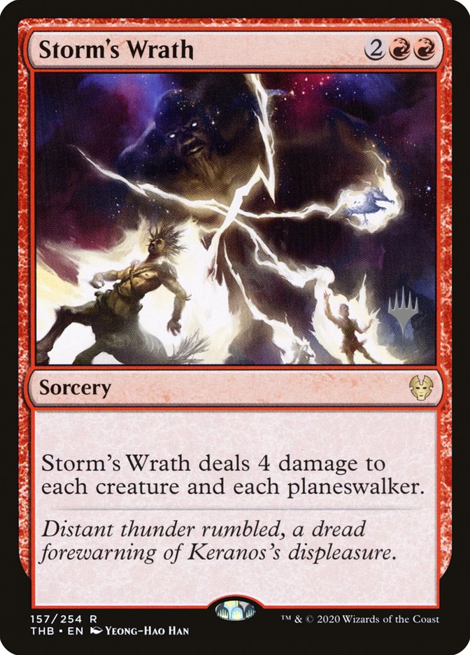 Storm's Wrath  (Promo Pack) [Theros Beyond Death Promos] | GnG Games