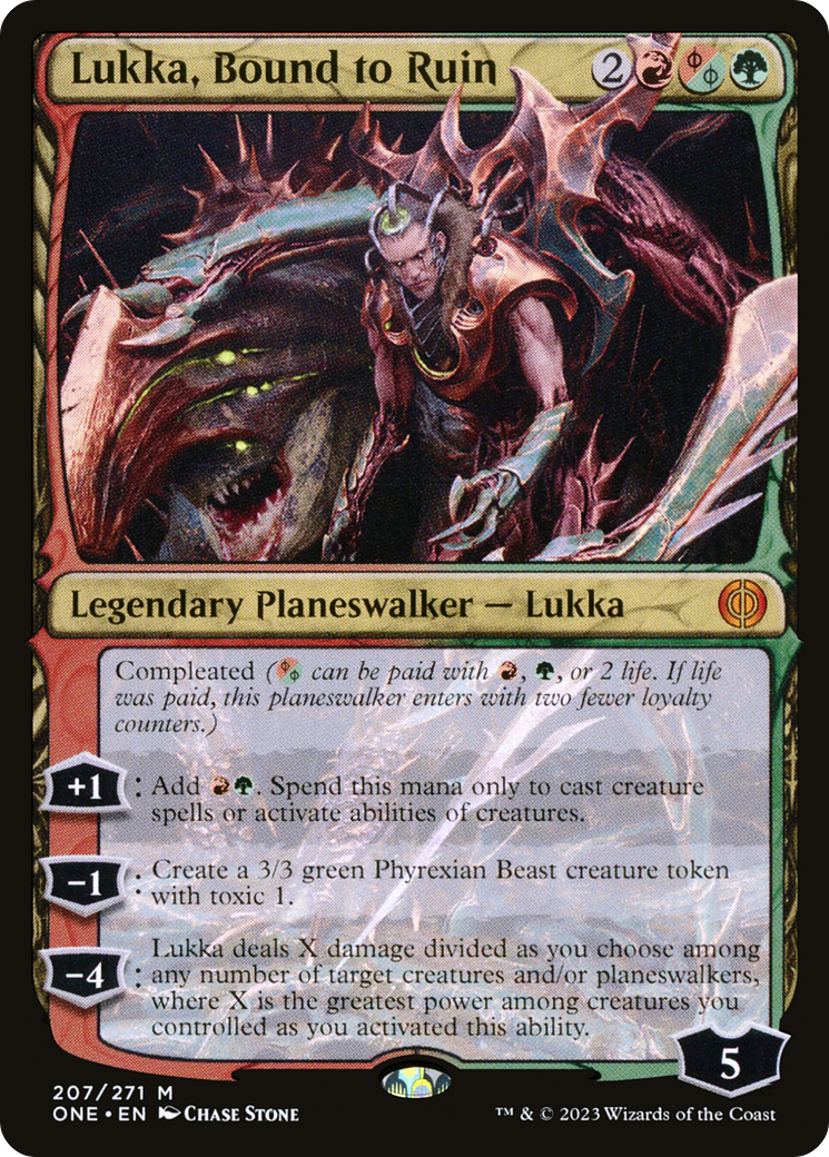 Lukka, Bound to Ruin [Phyrexia: All Will Be One] | GnG Games