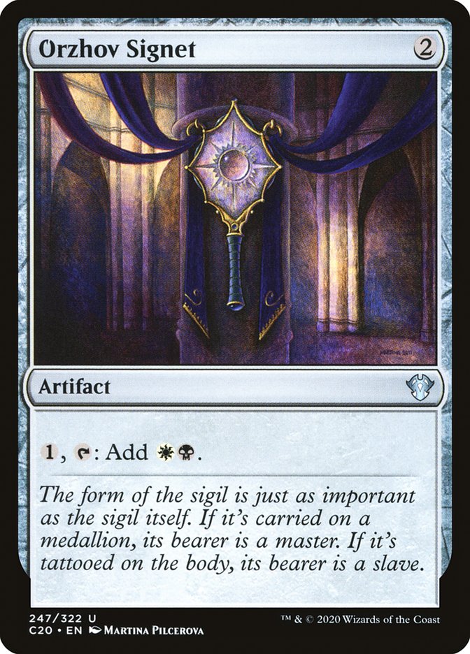 Orzhov Signet [Commander 2020] | GnG Games