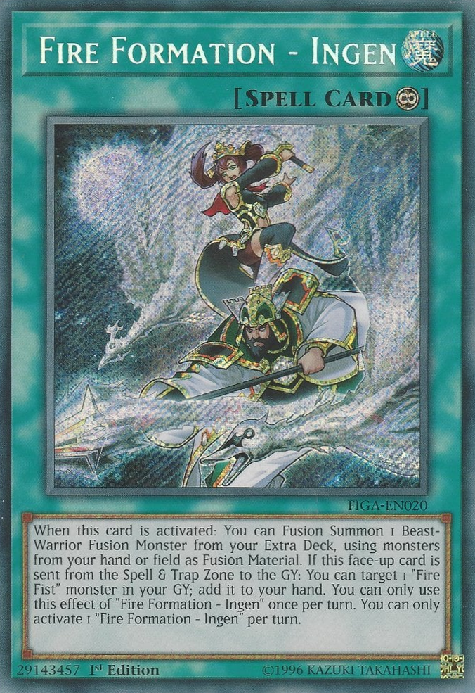 Fire Formation - Ingen [FIGA-EN020] Secret Rare | GnG Games