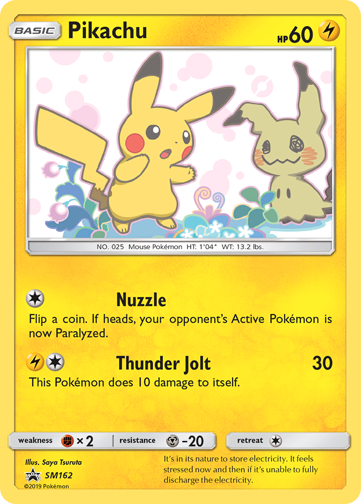 Pikachu (SM162) [Sun & Moon: Black Star Promos] | GnG Games