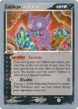 Sableye (10/100) (Intimidation - Tristan Robinson) [World Championships 2008] | GnG Games