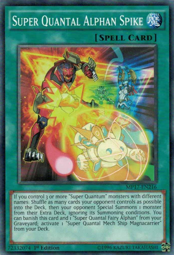 Super Quantal Alphan Spike [MP17-EN216] Common | GnG Games