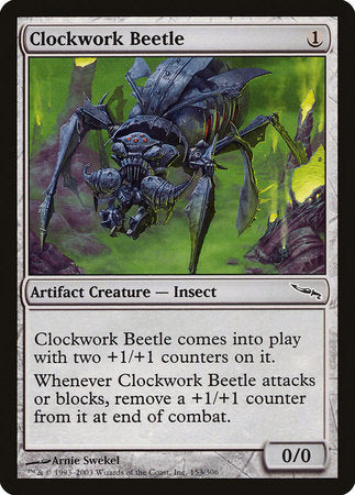 Clockwork Beetle [Mirrodin] | GnG Games