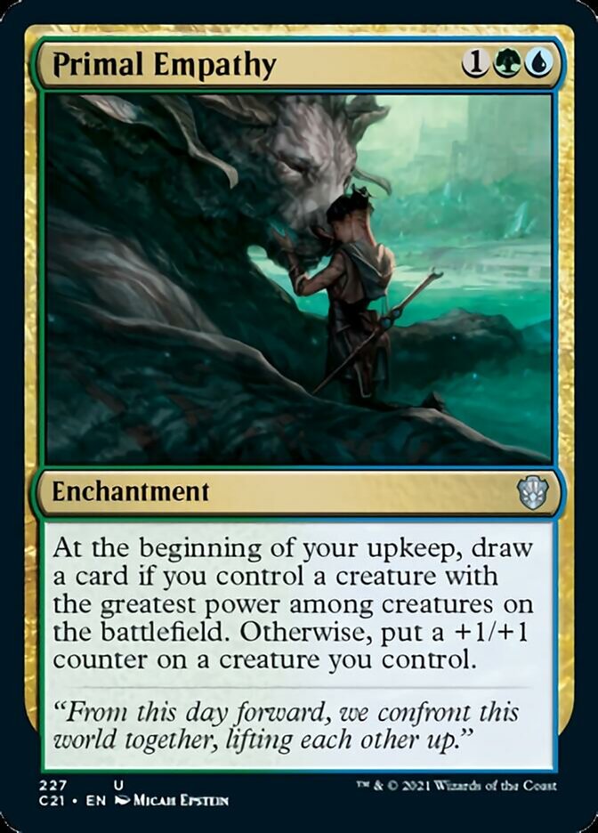Primal Empathy [Commander 2021] | GnG Games