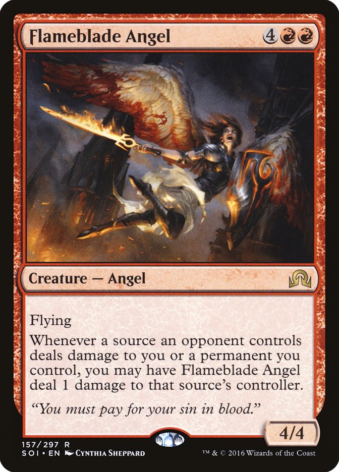 Flameblade Angel [Shadows over Innistrad] | GnG Games