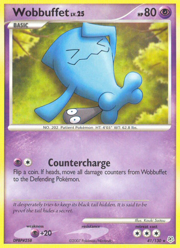 Wobbuffet (41/130) [Diamond & Pearl: Base Set] | GnG Games