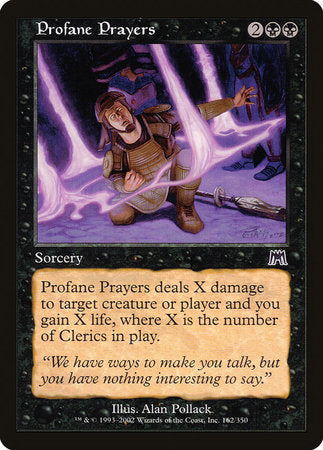 Profane Prayers [Onslaught] | GnG Games