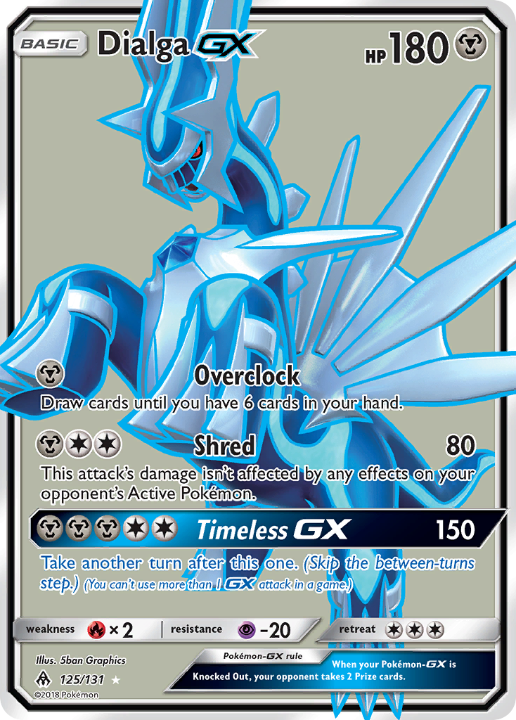 Dialga GX (125/131) [Sun & Moon: Forbidden Light] | GnG Games