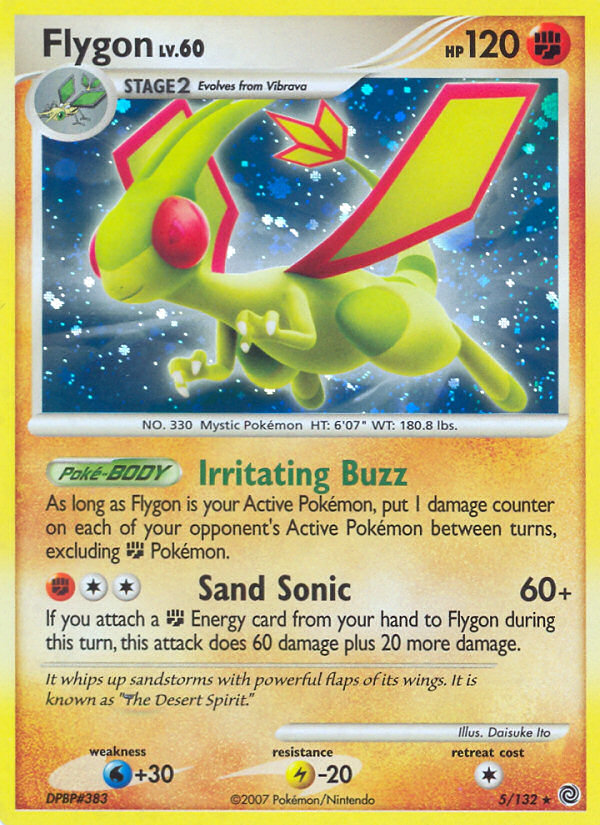 Flygon (5/132) [Diamond & Pearl: Secret Wonders] | GnG Games