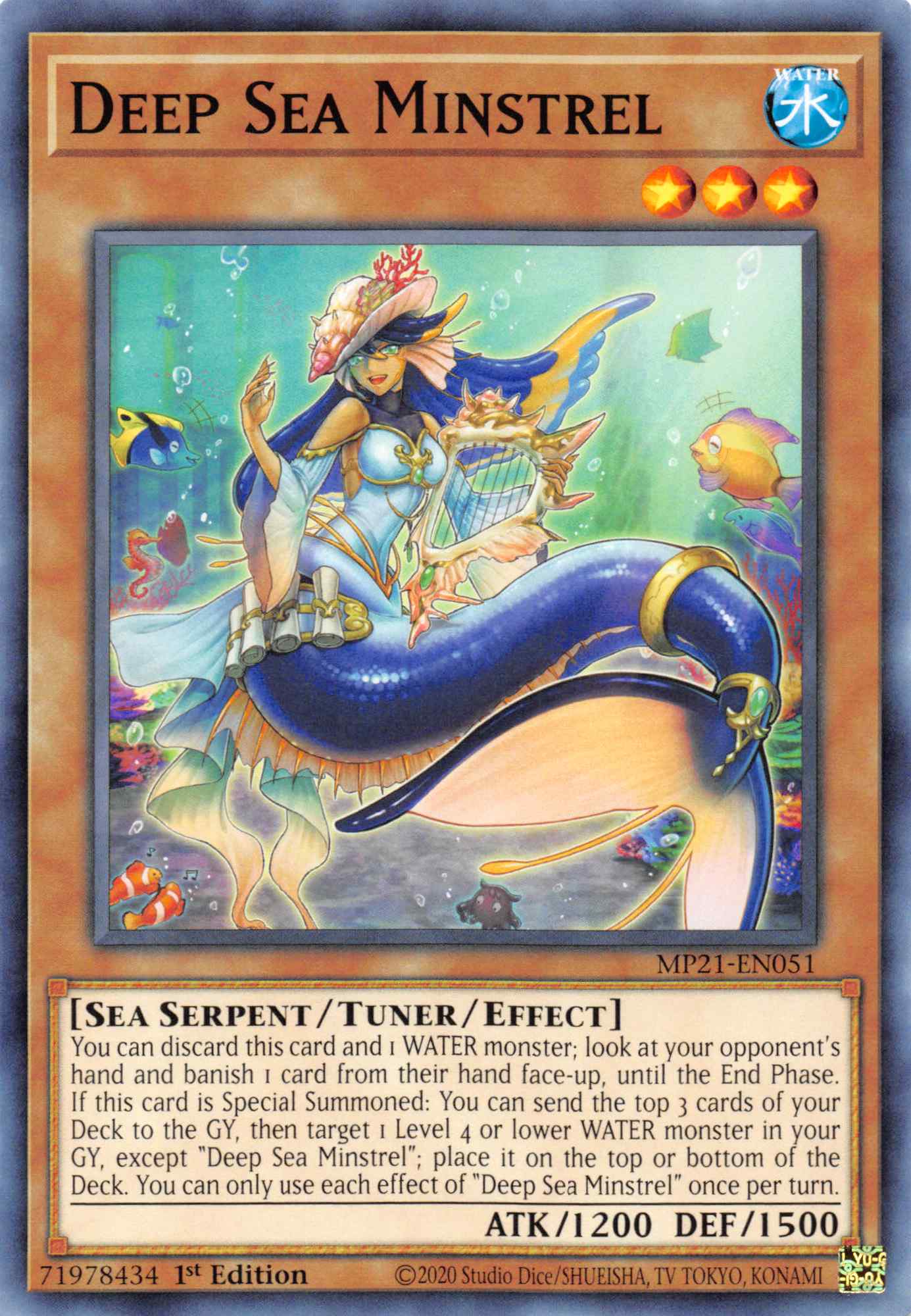 Deep Sea Minstrel [MP21-EN051] Common | GnG Games