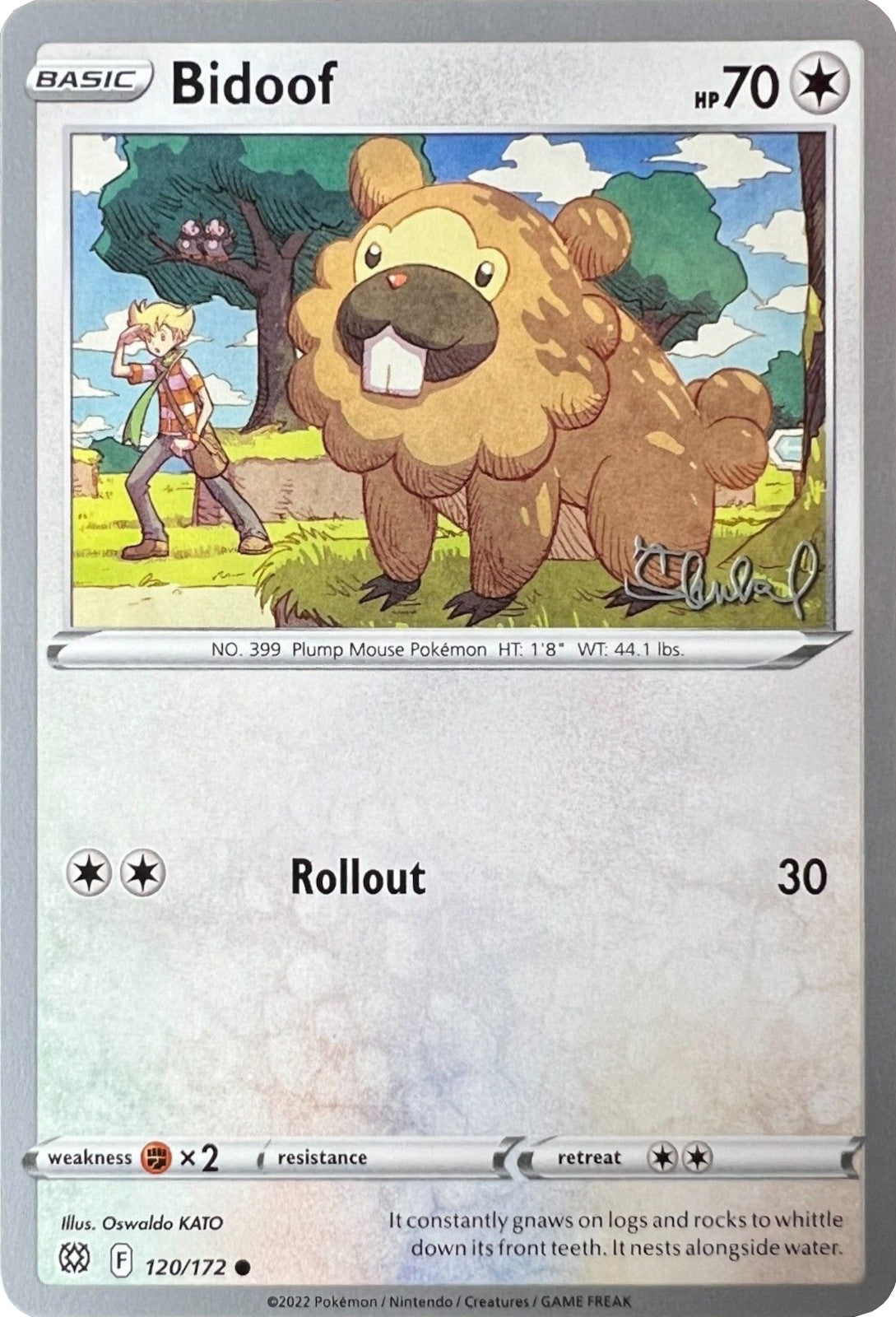 Bidoof (120/172) (ADP - Ondrej Skubal) [World Championships 2022] | GnG Games