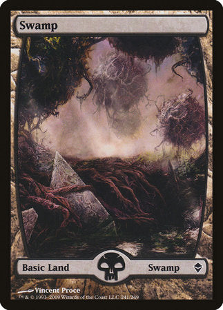 Swamp (241) - Full Art [Zendikar] | GnG Games