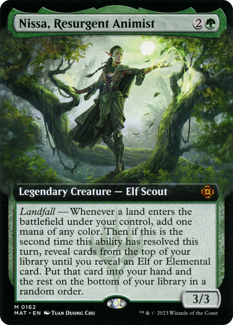 Nissa, Resurgent Animist (Extended Art) [March of the Machine: The Aftermath] | GnG Games