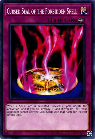 Cursed Seal of the Forbidden Spell [OP08-EN025] Common | GnG Games
