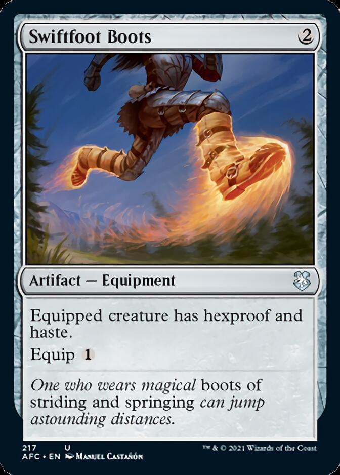 Swiftfoot Boots [Dungeons & Dragons: Adventures in the Forgotten Realms Commander] | GnG Games