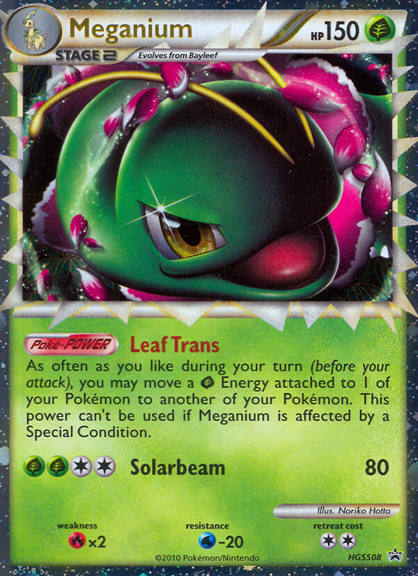 Meganium (HGSS08) [HeartGold & SoulSilver: Black Star Promos] | GnG Games