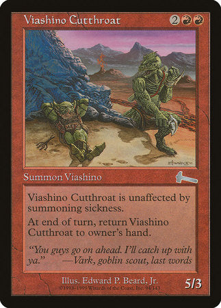 Viashino Cutthroat [Urza's Legacy] | GnG Games