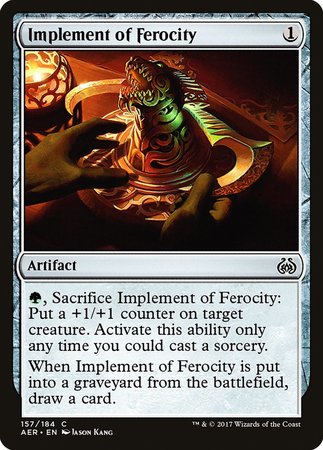 Implement of Ferocity [Aether Revolt] | GnG Games