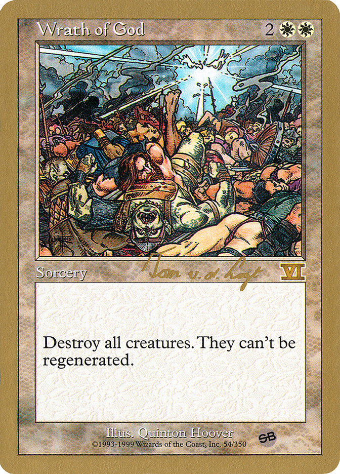 Wrath of God (Tom van de Logt) (SB) [World Championship Decks 2000] | GnG Games