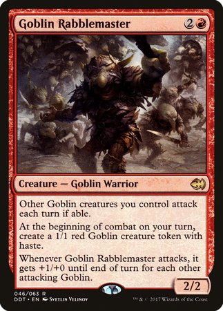 Goblin Rabblemaster [Duel Decks: Merfolk vs. Goblins] | GnG Games
