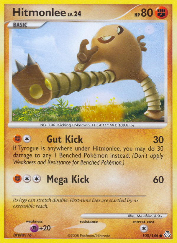 Hitmonlee (100/146) [Diamond & Pearl: Legends Awakened] | GnG Games