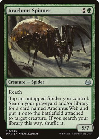 Arachnus Spinner [Modern Masters 2017] | GnG Games