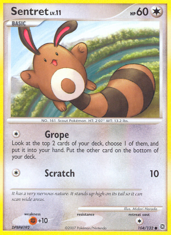 Sentret (104/132) [Diamond & Pearl: Secret Wonders] | GnG Games