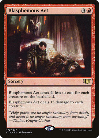 Blasphemous Act [Commander 2014] | GnG Games