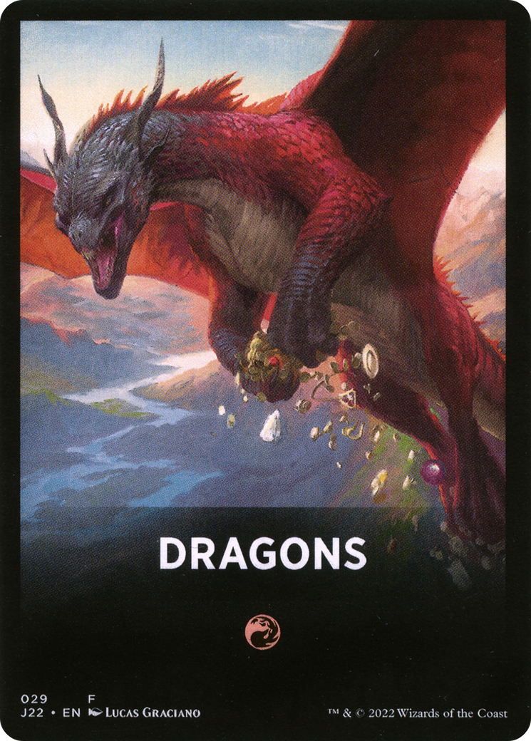 Dragons Theme Card [Jumpstart 2022 Front Cards] | GnG Games