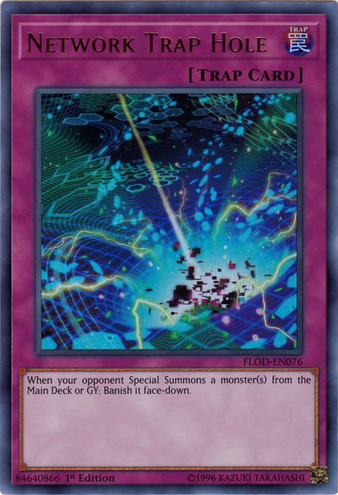 Network Trap Hole [FLOD-EN076] Ultra Rare | GnG Games