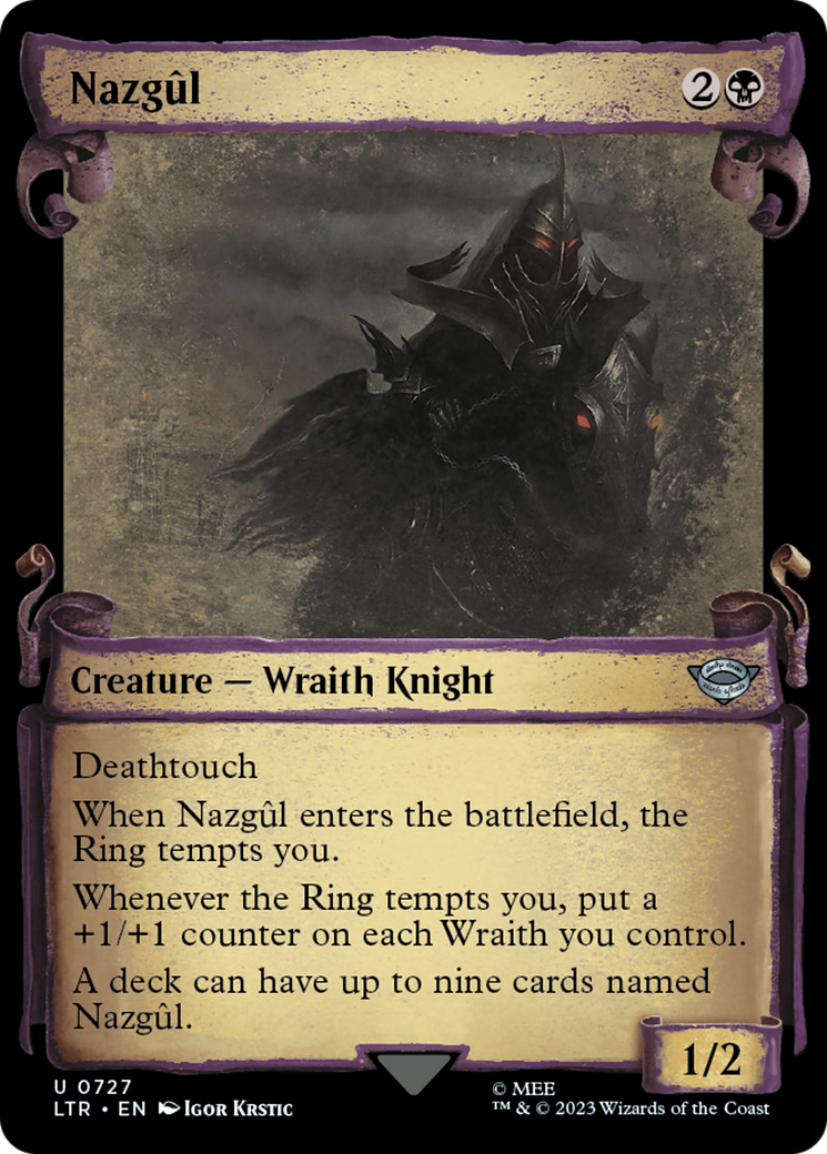 Nazgul (0727) [The Lord of the Rings: Tales of Middle-Earth Showcase Scrolls] | GnG Games