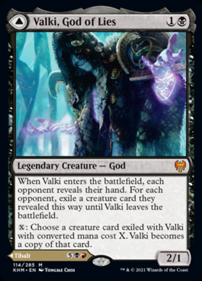 Valki, God of Lies // Tibalt, Cosmic Impostor [Kaldheim] | GnG Games