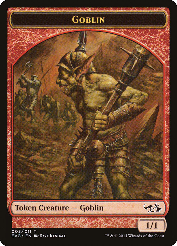 Goblin Token (Elves vs. Goblins) [Duel Decks Anthology Tokens] | GnG Games